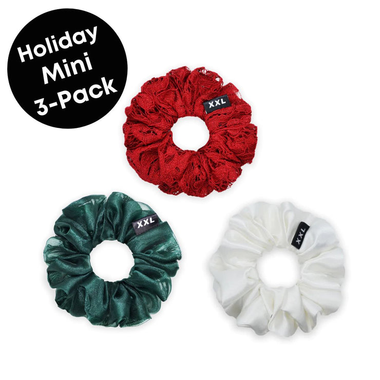 Holiday Mini Scrunchie 3-Pack (Limited Edition)