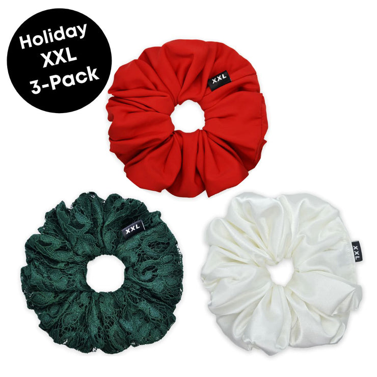 Holiday XXL Scrunchie 3-Pack No. 1 (Limited Edition)