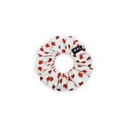Maple Mini Scrunchie / White