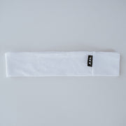 Plain Cotton Headband / White