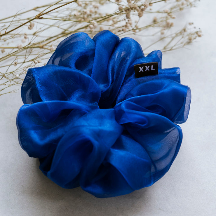 Aquarius Zodiac XXL Scrunchie / Royal Blue