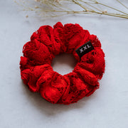 Chicago Mini Scrunchie / Red