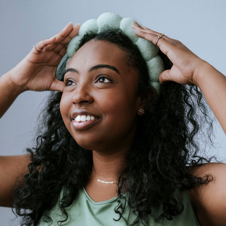 Cloud Headband / Aloe Green