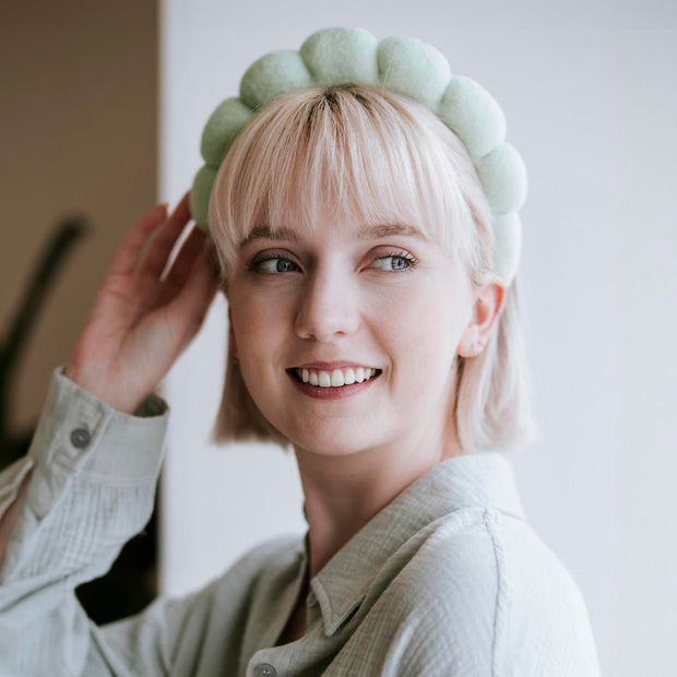 Cloud Headband / Aloe Green