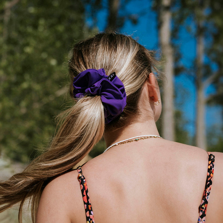 Kaz Mini Swim Scrunchie / Purple