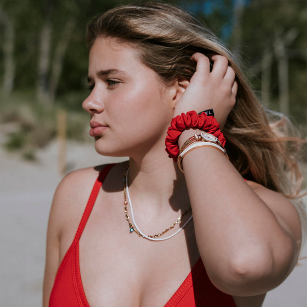 Thao XXS Swim Scrunchie / Red