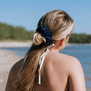 Khoi Mini Swim Scrunchie / Navy