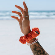 Erika Mini Swim Scrunchie / Orange