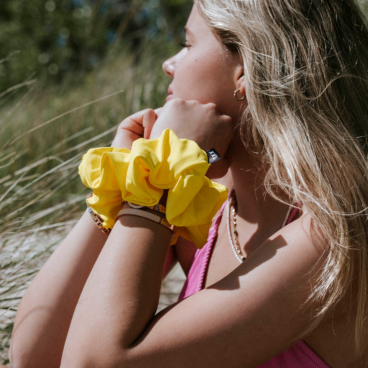 Molly Swim XXL Scrunchie / Yellow