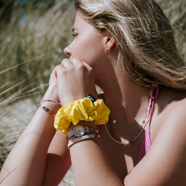 Molly Mini Swim Scrunchie / Yellow