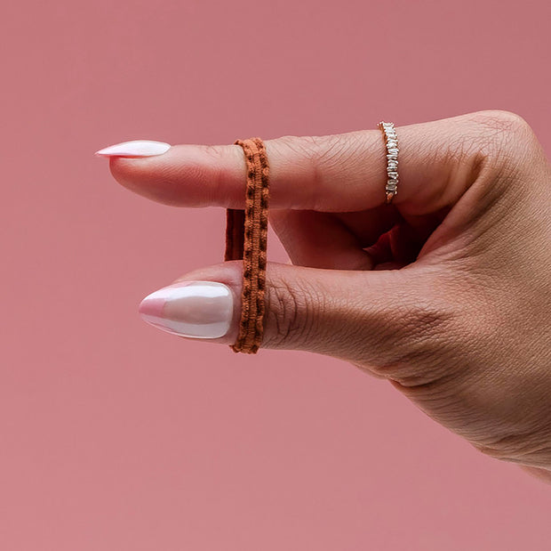 Seamless Hair Ties / Sand Castle