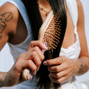 XXL & CO Bamboo Paddle Hair Brush / Wildflower