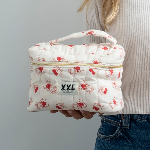 Carry-All Cosmetic Bag / Cherry Pie