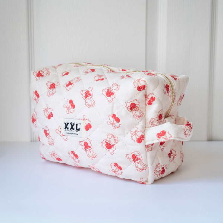 Carry-All Cosmetic Bag XXL / Cherry Pie