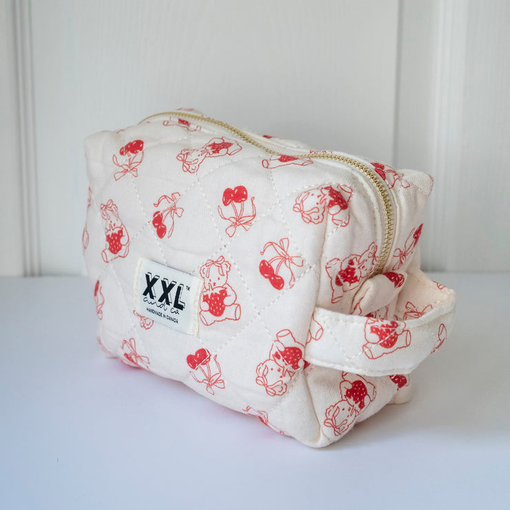 Carry-All Cosmetic Bag Classic / Cherry Pie