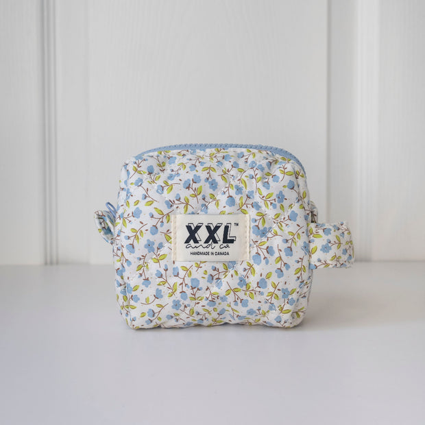 Carry-All Cosmetic Bag Mini / Blueberry Garden