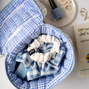 Carry-All Cosmetic Bag / Blueberry Garden