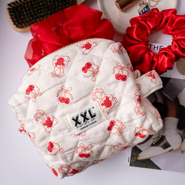 Carry-All Cosmetic Bag Classic / Cherry Pie