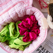 Carry-All Cosmetic Bag / Strawberry Lane