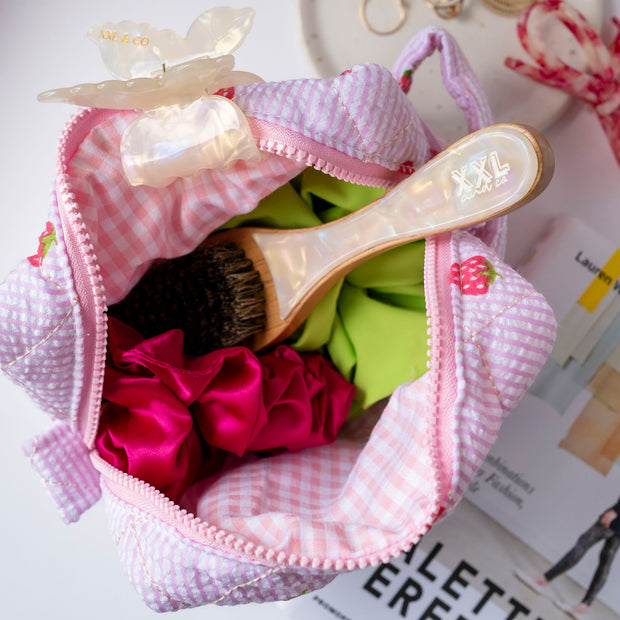 Carry-All Cosmetic Bag Classic / Strawberry Lane