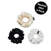 Neutral Mini Scrunchie 3-Pack