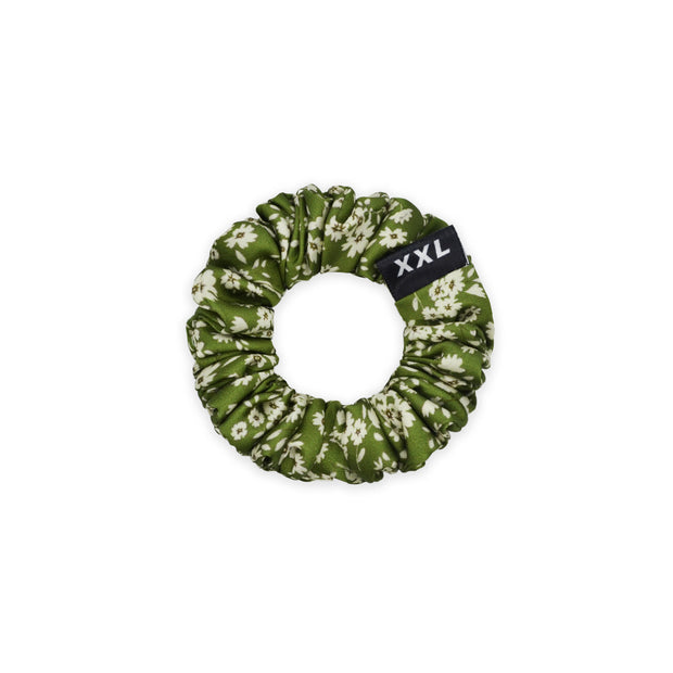 Taylah XXS Scrunchie / Green Flower