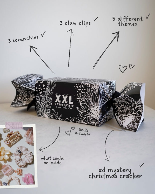 xxl mystery christmas cracker / pinks