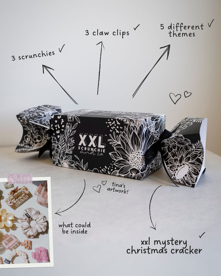 xxl mystery christmas cracker / pinks