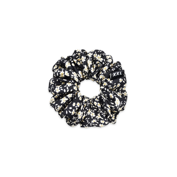 Taylah Mini Scrunchie / Black Flower