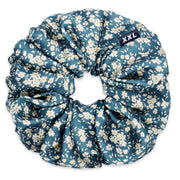 Taylah XXL Scrunchie / Teal Flower