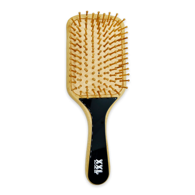 XXL & CO Bamboo Paddle Hair Brush / Black