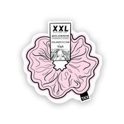 XXL SCRUNCHIE STICKER - XXL SCRUNCHIE & CO / Pink