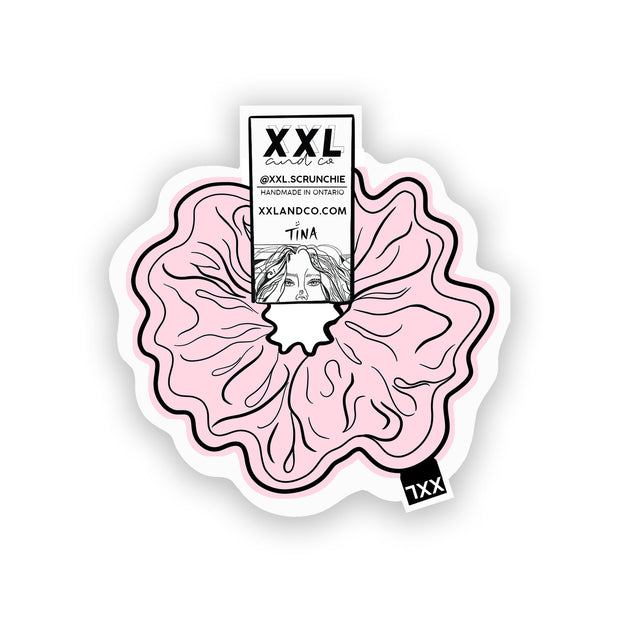 XXL SCRUNCHIE STICKER - XXL SCRUNCHIE & CO / Pink