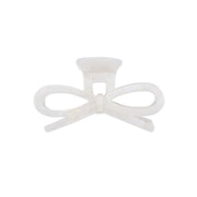 Hair Claw Classic Bow / Pearlescent