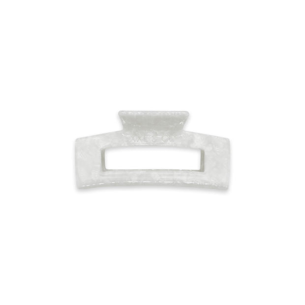 Medium Hair Claw Clip / White