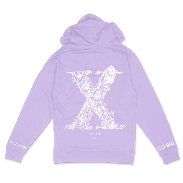 X Boyfriend Hoodie - XXL SCRUNCHIE & CO / Lilac