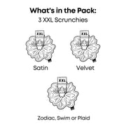 Mystery 3-Pack XXL Scrunchie