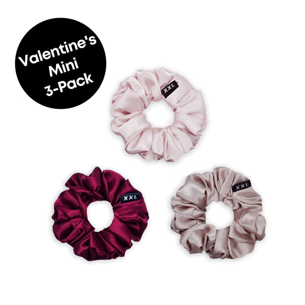 Valentine's Mini Scrunchie 3-Pack (Limited Edition)