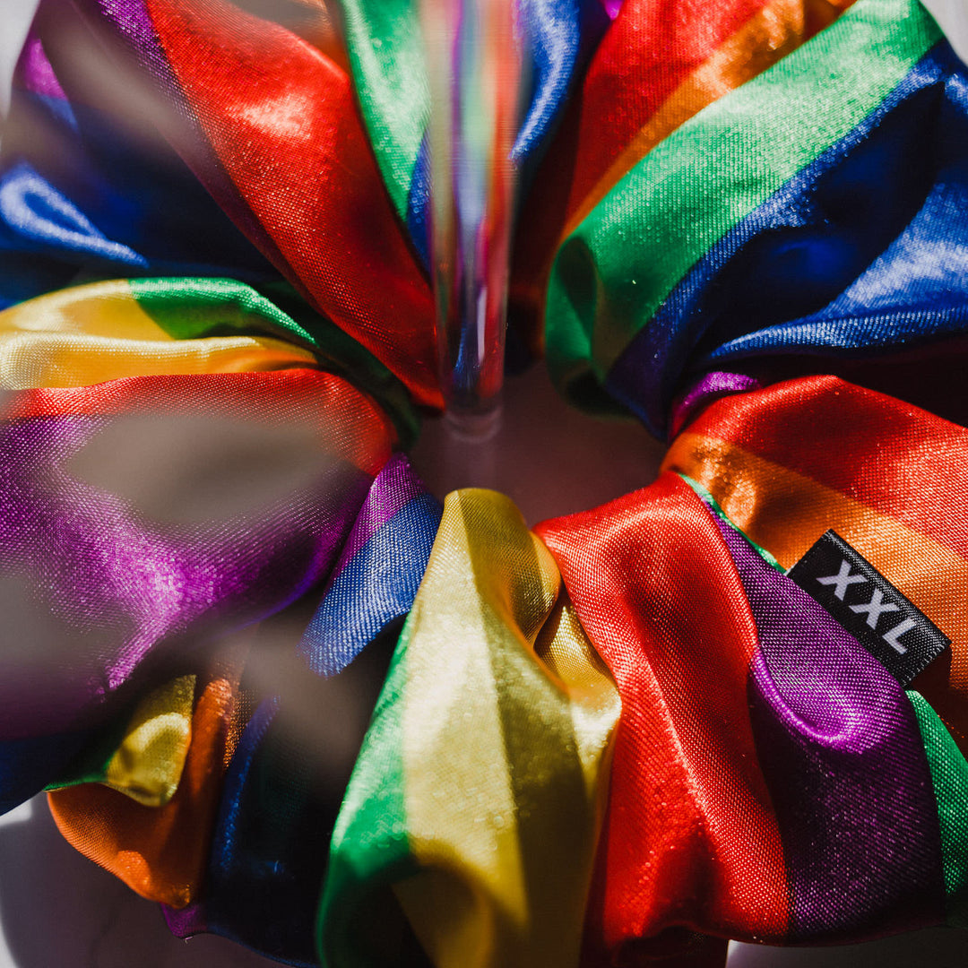 XXL / 2024 Satin Scrunchy Bundle - RAINBOW