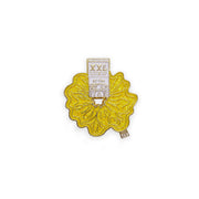 Scrunchie Pin / Yellow Glitter
