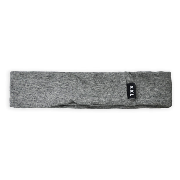 Plain Cotton Headband / Grey