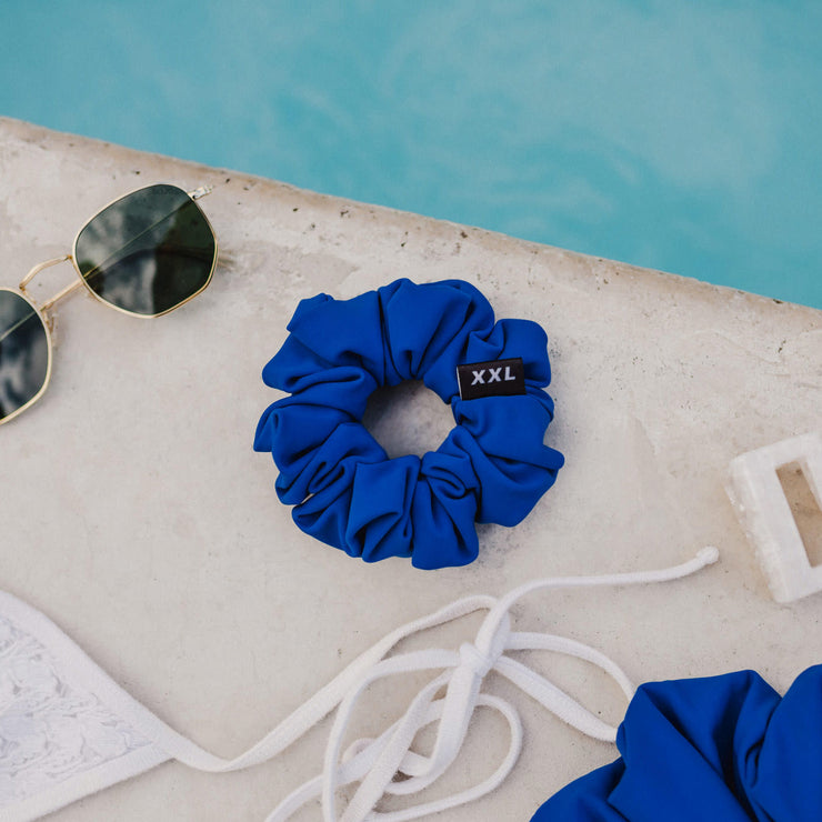 Cely Mini Swim Scrunchie / Royal Blue